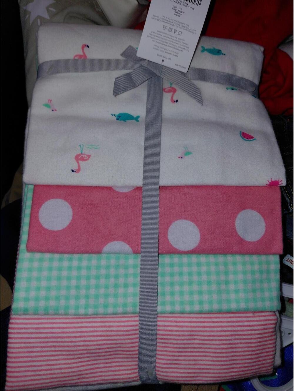 Carter's 4 pack receiving blanket